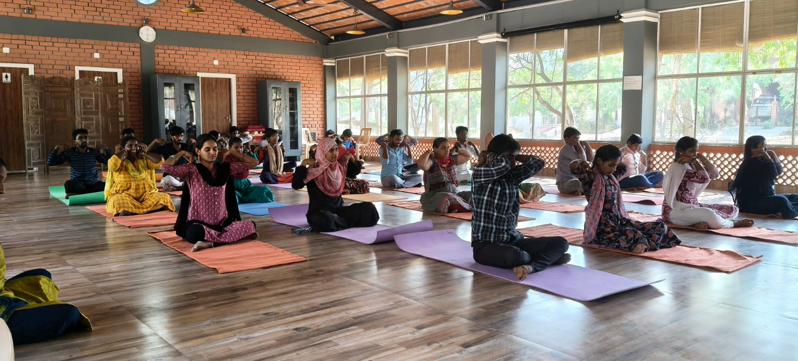 Basic Yoga course at SSDC