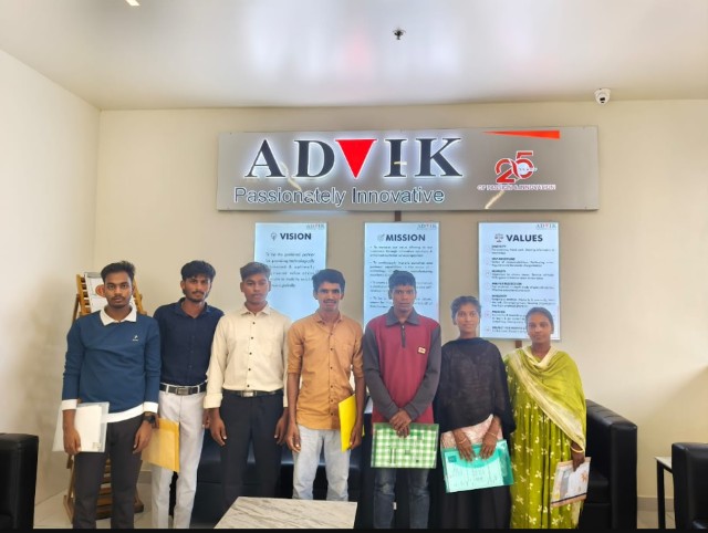 Towards New Horizons – Batch 15 Students Placed at Advik Hi-Tech, Bangalore