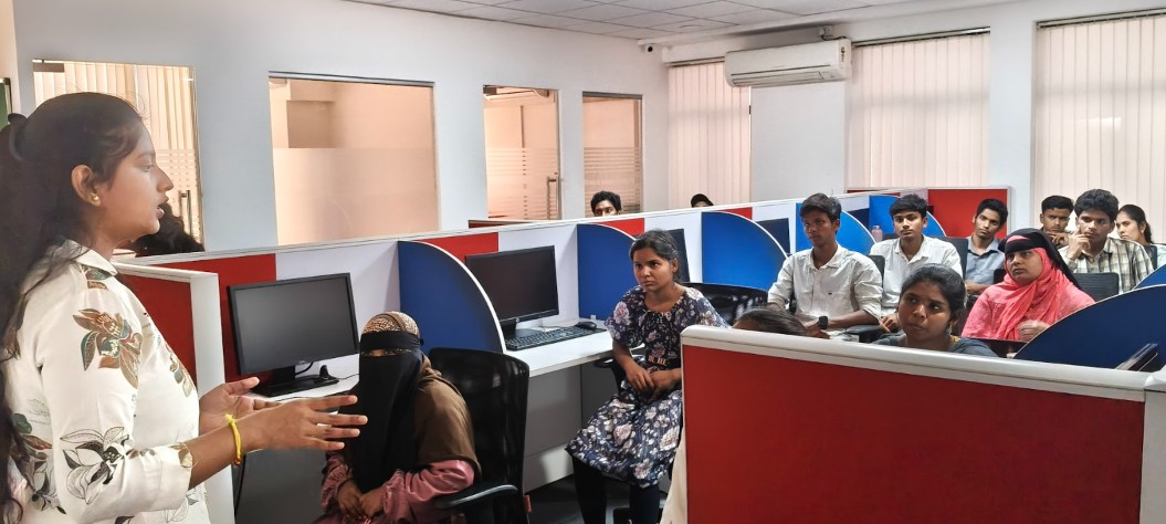 Industrial Visit to WhiteLeaf Business Services, Bangalore - Batch 14