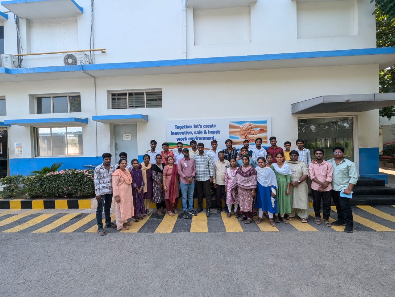 Industrial Visit to INDO MIM, Tirupati - Batch 15