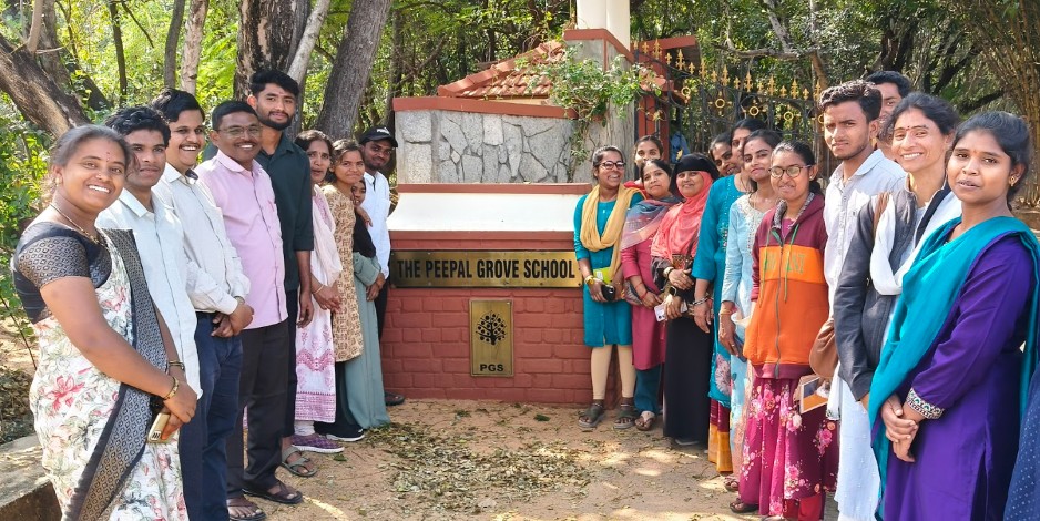 Visit to The Peepal Grove School, Sadum - Batch 14